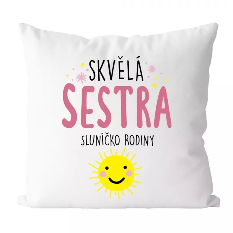 Veľká sestra - vtipný vankúš