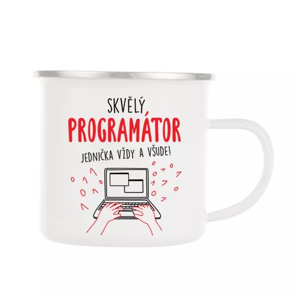 Skvelý programátor - plechovka