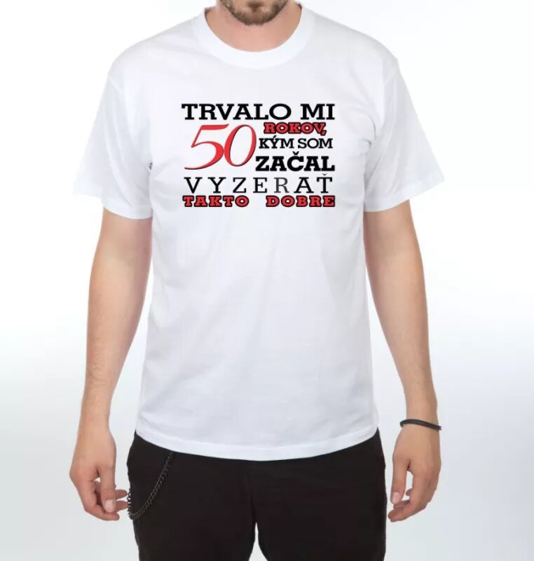 Trvalo mi 50 - Pánske