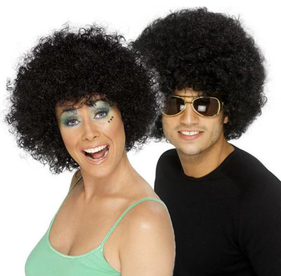 Unisex parochňa funky afro