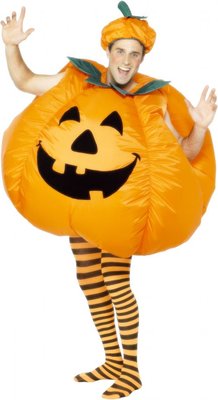 Pánsky kostým Halloween tekvica
