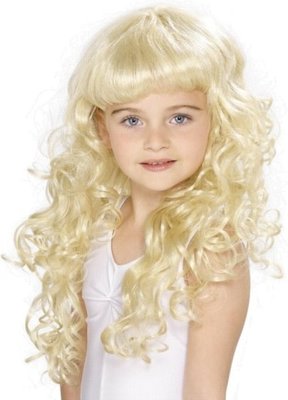 Detská parochňa princezná blond