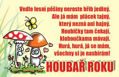 Preukaz Hubár roka