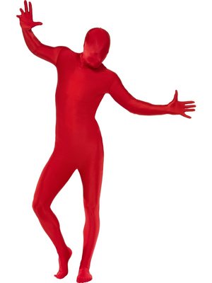 Pánsky celotelový overal červený