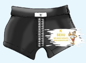 Trenírky s metrom-dobrovoľník