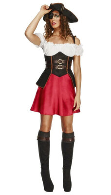 Dámsky kostým pirátske dievča