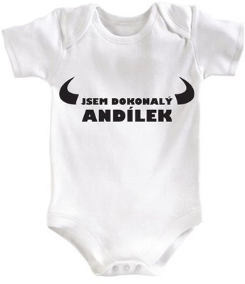 Vtipné detské body - som dokonalý anjelik