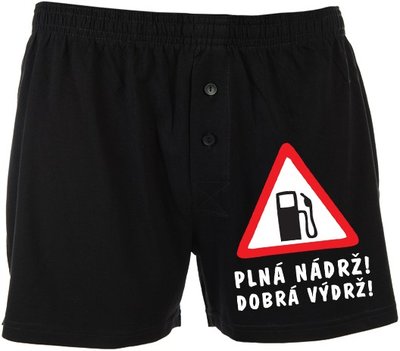 Trenírky - Plná nádrž, dobrá výdrž