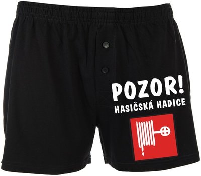 Trenírky Pozor, hasičská hadica
