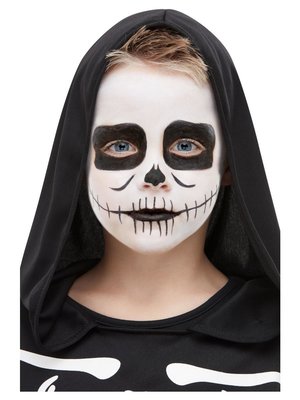 Detský Make-Up svietiaci v tme kostlivec