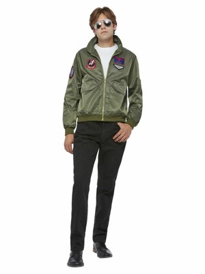 Top Gun Maverick Bomber bunda s odznakmi