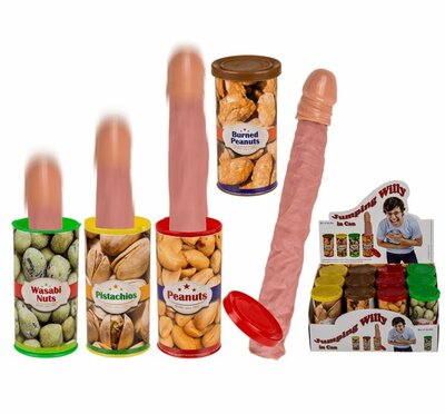 Penis vyskakujúci z orechovej škatule (rozlúčka so slobodou)