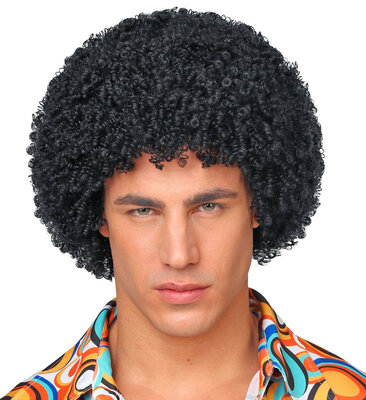 Čierna disco afro parochňa zo 70. rokov