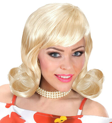Dámska parochňa zo 60. rokov, blond