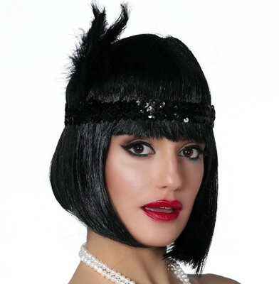 Čelenka Charleston čierna