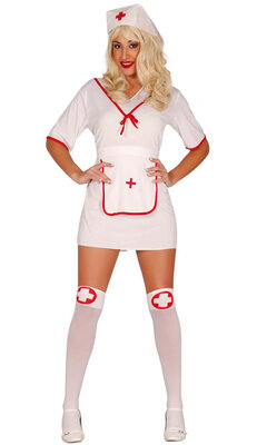 Dámsky kostým zdravotnej sestry na uhryznutie