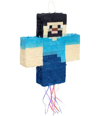 Pán Pixel Minecraft Piňata (40x7,5x28 cm)