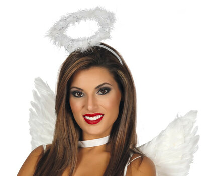 Čelenka biela svätožiara