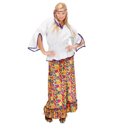 Hippies, dámsky kostým