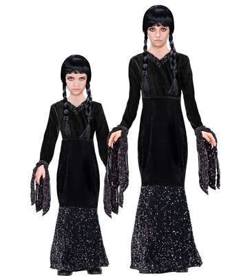 Kostým Wednesday Addams (šaty)