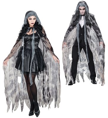 Plášť s kapucňou Ghost, 145 cm