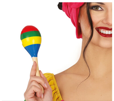 Drevená rumba guľa