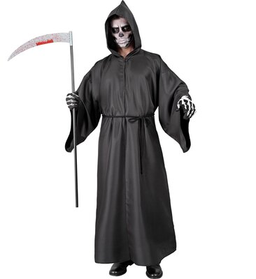 Kostým Smrtky (róba s kapucňou, opasok)