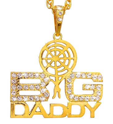Zlatý náhrdelník "big daddy"  65 cm