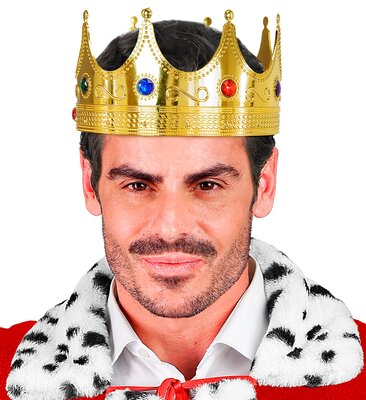 Kráľovská koruna Deluxe pre dospelých