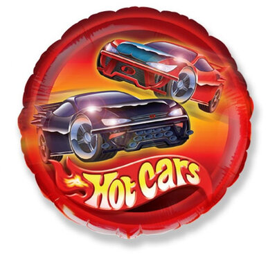 Fóliový balón Hot cars