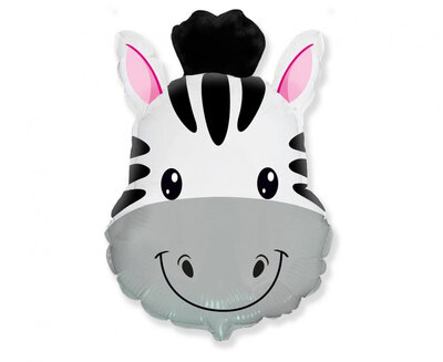 Fóliový balón zebra