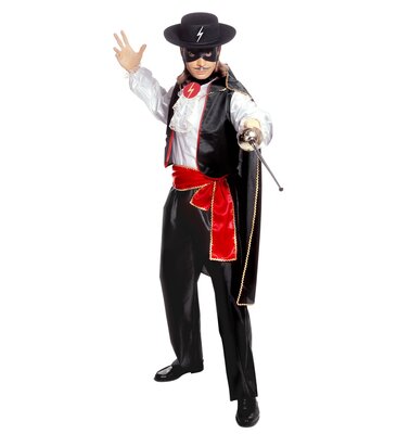 Pánsky kostým Zorro s tajomnou tvárou