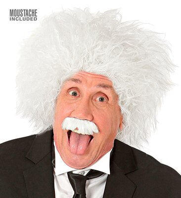 Sada Albert Einstein (parochňa a fúzy)