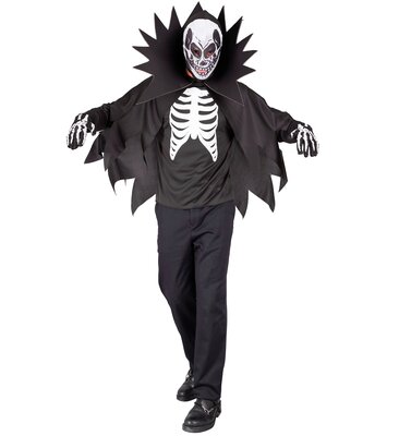 Pánsky kostým strašidelného kostlivca
