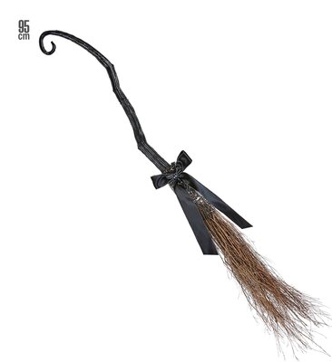 Skladacia zahnutá čarodejnícka metla 95 cm