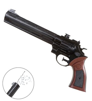 Striekacia kovbojská pištoľ 30 cm