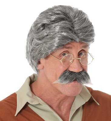 Pánska parochňa a fúzy Geppetto