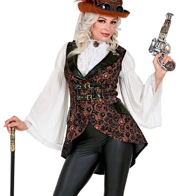 Dámska steampunková vesta