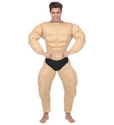 Pánsky kostým kulturistu (kombinéza, slipy)