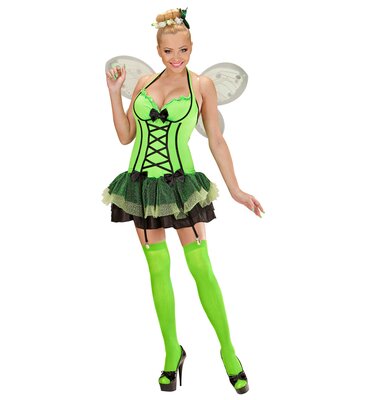 Dámsky kostým zeleného motýľa