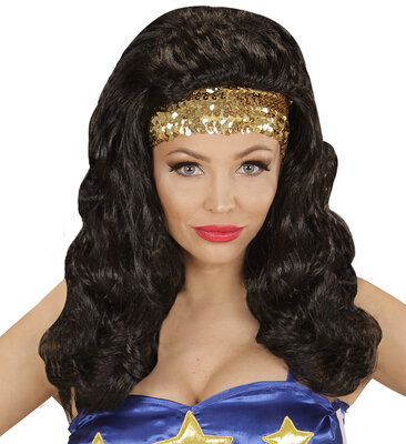 Dámska parochňa s čelenkou Superwoman