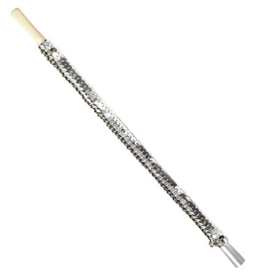 Strieborné flitrové puzdro na cigarety (30 cm)