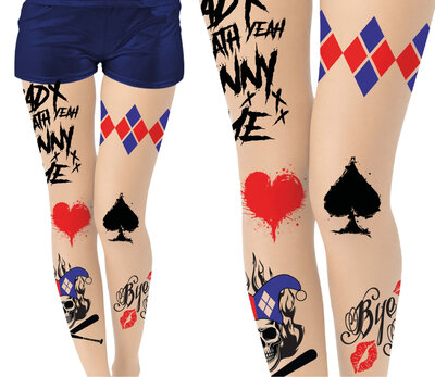 Dámske pančuchy Harley Quinn