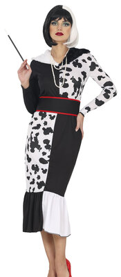 Dámsky kostým Cruella de Vil