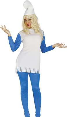 Dámsky kostým Smurfette