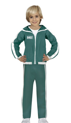 Detský kostým hráča hry Squid