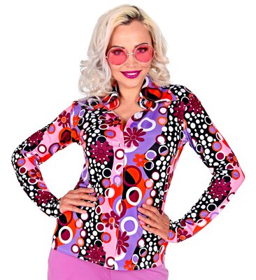Dámske tričko 70. roky Bubbles