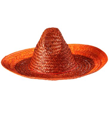 Oranžové sombrero, 48 cm