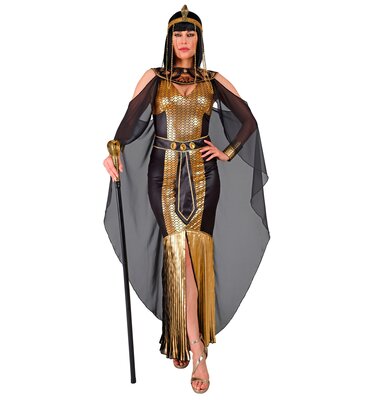 Dámsky kostým egyptskej kráľovnej, zlatý