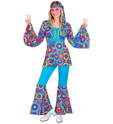 Dámsky kostým Groovy 70. rokov, Bubble Pattern